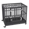 VEVOR 42 Inch Heavy Duty Dog Crate, Indestructible Dog Crate