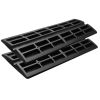 VEVOR Rubber Curb Ramp for Driveway 2 Pack, 15T Heavy Duty Sidewalk Curb Ramp