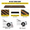 VEVOR Rubber Curb Ramp for Driveway 2 Pack, 15T Heavy Duty Sidewalk Curb Ramp