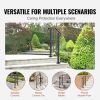 VEVOR Handrails for Outdoor Steps, Fit 1 or 2 Steps Outdoor Stair Railing, Picket#1 Wrought Iron Handrail, Flexible Porch Railing