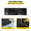 VEVOR Curb Ramp, 1 Pack Rubber Driveway Ramps, Heavy Duty 32000 lbs Weight Capacity Threshold Ramp